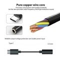 Cable de adaptador de convertidor de audio para auriculares de 3.5 mm